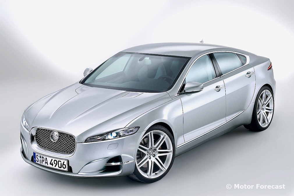 Zeichnung Jaguar XS