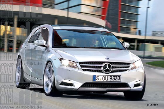 Mercedes A-Klasse Illustration