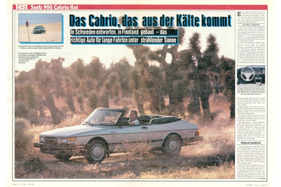 Saab 900 Cabrio Kat