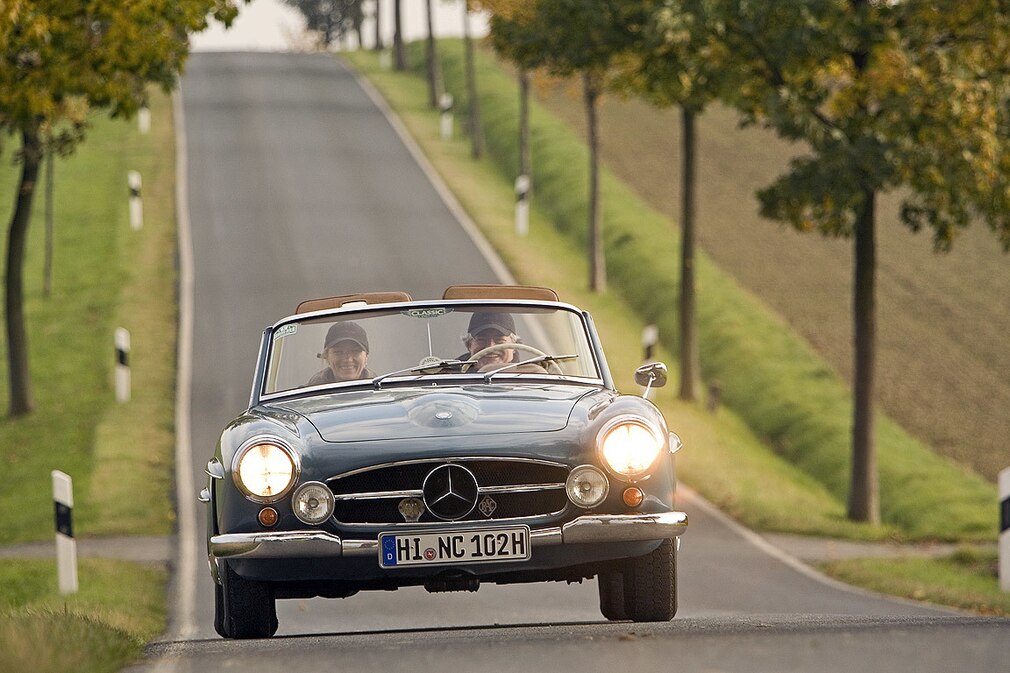 Oldtimer auf dem Fischmarkt