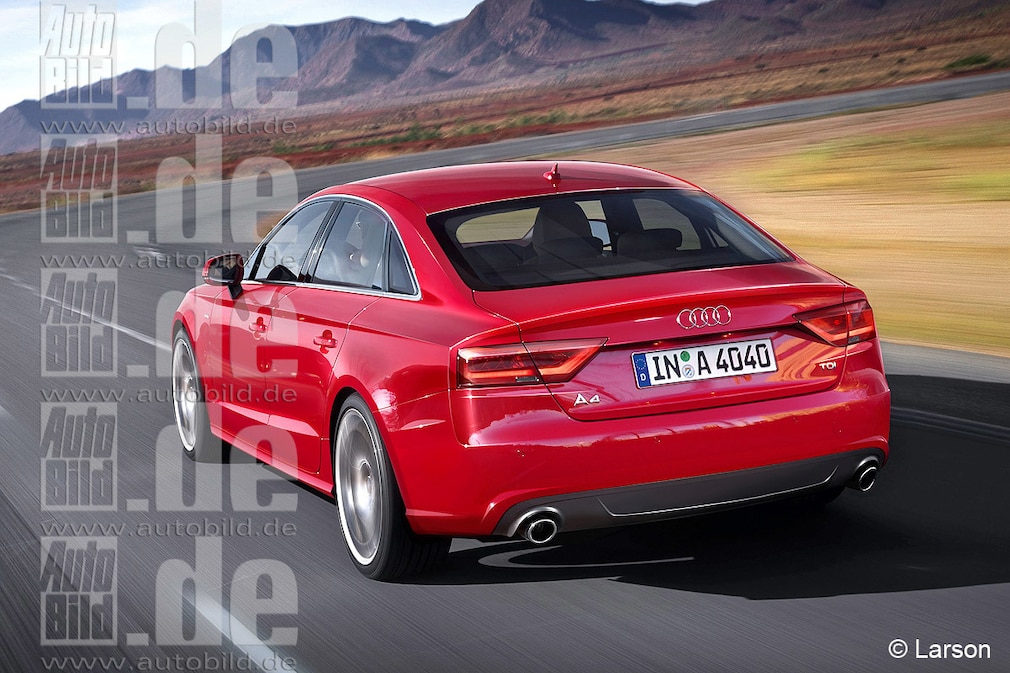 Audi A4 Illustration