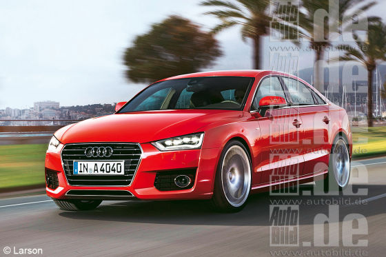 Audi A4 Illustration