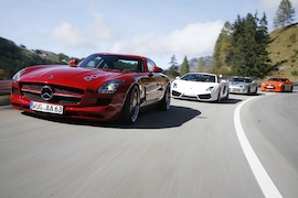 Domanig SLS AMG Viperteam SRT 10 BCR Imsa Gallardo GTV Köngseder GT-R