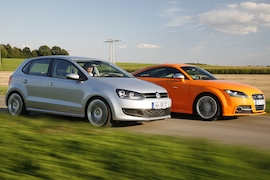 Audi TTS gegen Car Creativ Polo R