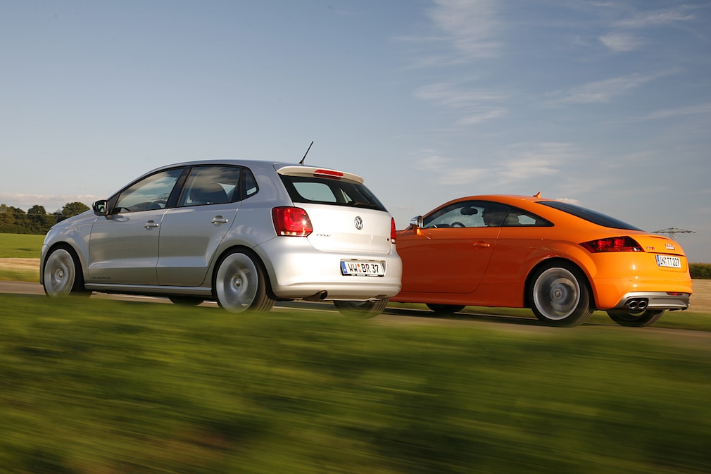 spoca 12-2010 page64 Audi TTS Car Creativ Polo R Vergleich Zwei Turbotierchen