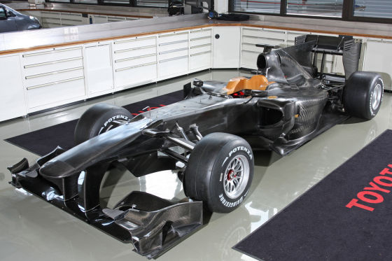 Das Auto das niemals fuhr: Der Toyota TF110 war schon fertig – erst dann kam der F1-Ausstieg der Japaner.