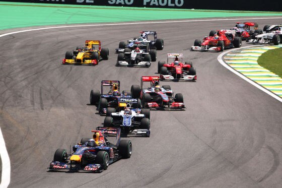 Der Red-Bull-F1 von Sebastian Vettel und Mark Webber war 2010 auch nach Meinung von Ferraris Deomenicali das führende Fahrzeug.
