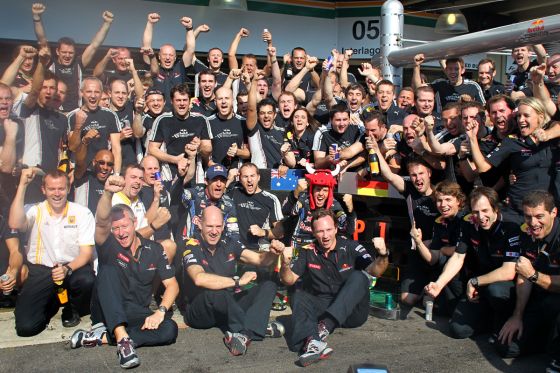 Das Red Bull Team