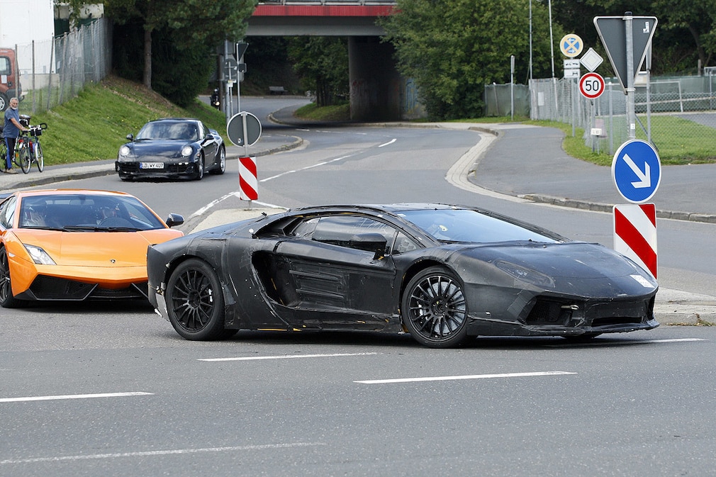 Erlkönig Lamborghini Aventador