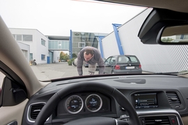 ADAC testet Volvo-Notbremsassistent