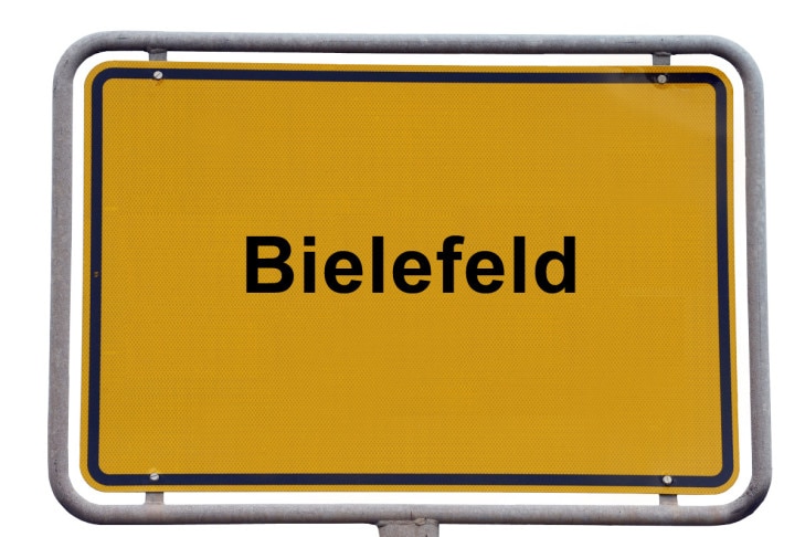 Ortsschild Bielefeld