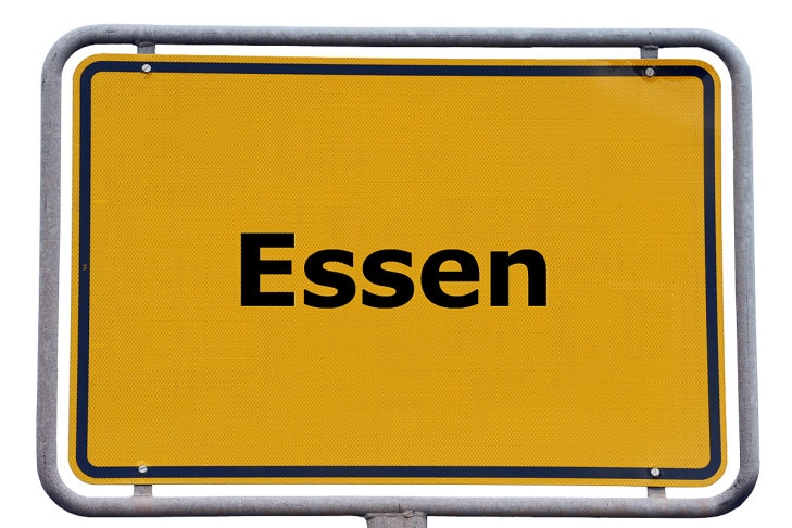 Ortsschild Essen