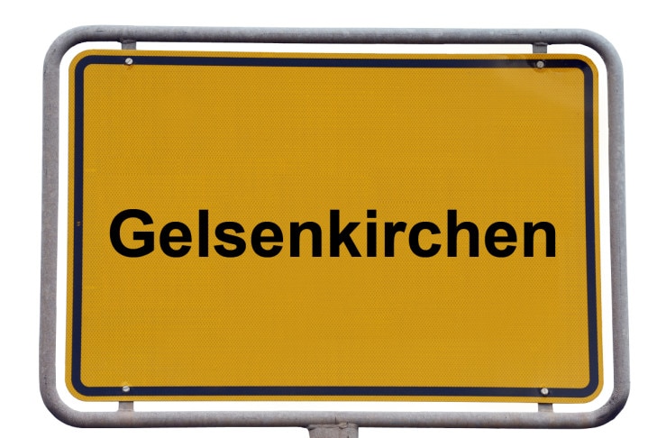 Ortsschild Gelsenkirchen