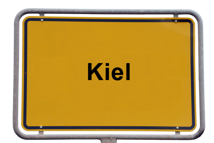 Ortsschild Kiel