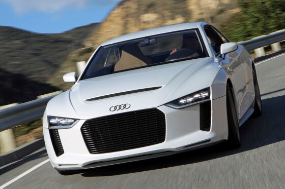 Audi quattro concept: Fahrbericht