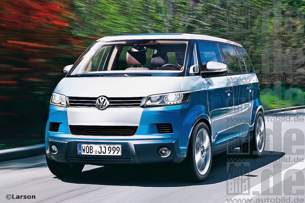 VW Micro-Bus Illustration