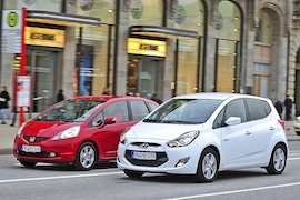 Honda Jazz Hyundai ix20