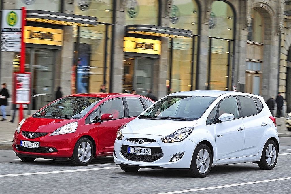 Honda Jazz Hyundai ix20