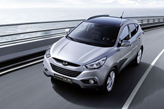 Umweltschonend, sparsam und schon ab 20.390 Euro zu haben: der Hyundai ix35.