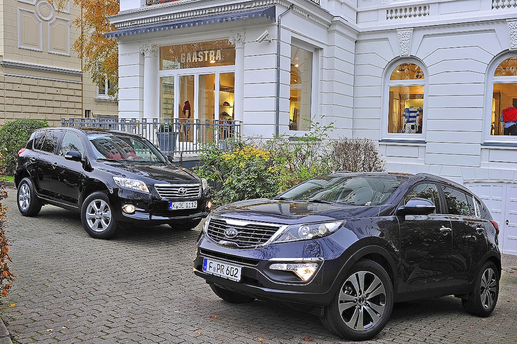 Toyota RAV4 Kia Sportage