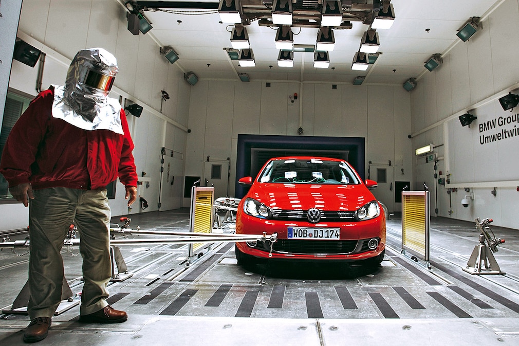 Klimatest im BMW Energie - und umwelttechnischen Versuchszentrum
