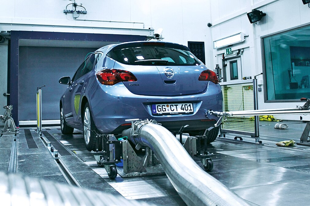 Opel Astra 1.4 Turbo 1. Test: Abkühlen
