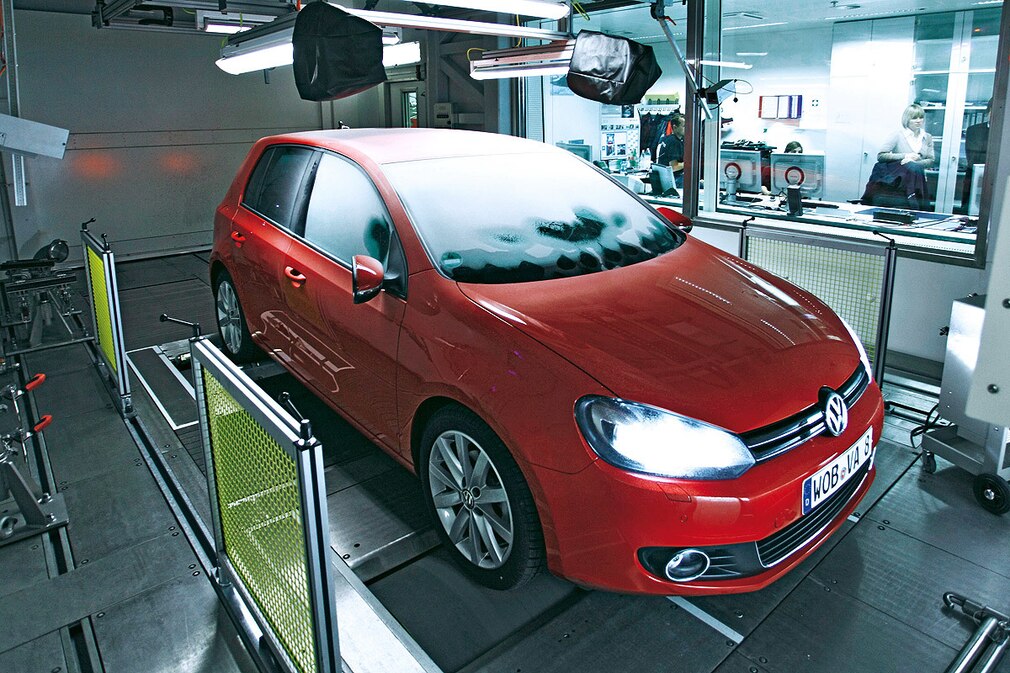 Klimatest: VW Golf Benziner