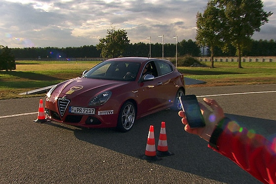 Prominente beim Einparken