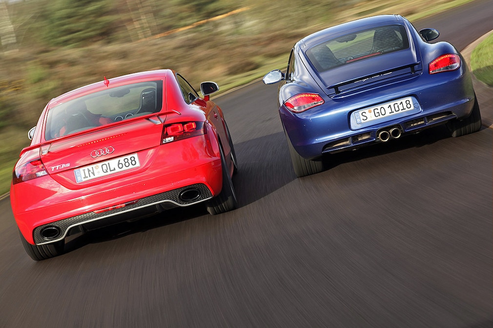 Audi TT RS Porsche Cayman