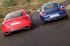 Audi TT RS Porsche Cayman