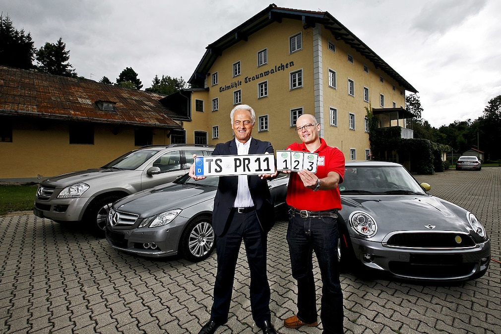 Peter Ramsauer (li.) Claudius Maintz (re.)