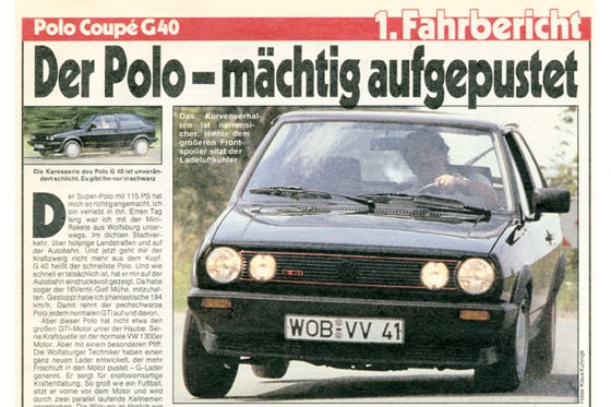 Polo Coupé G 40