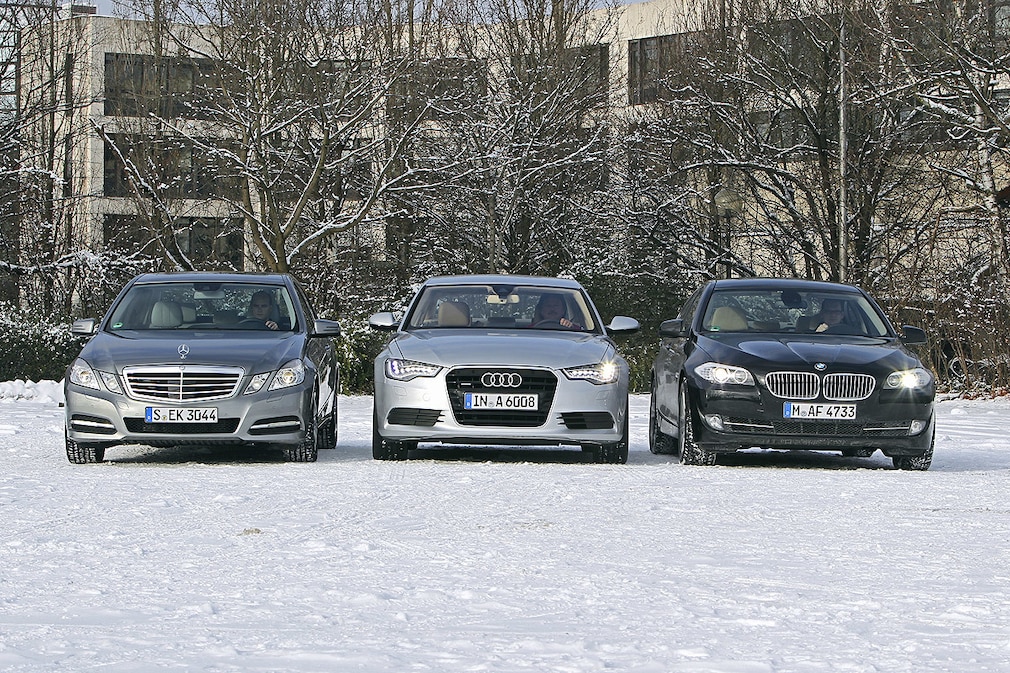 Mercedes E-Klasse Audi A6 BMW 5er