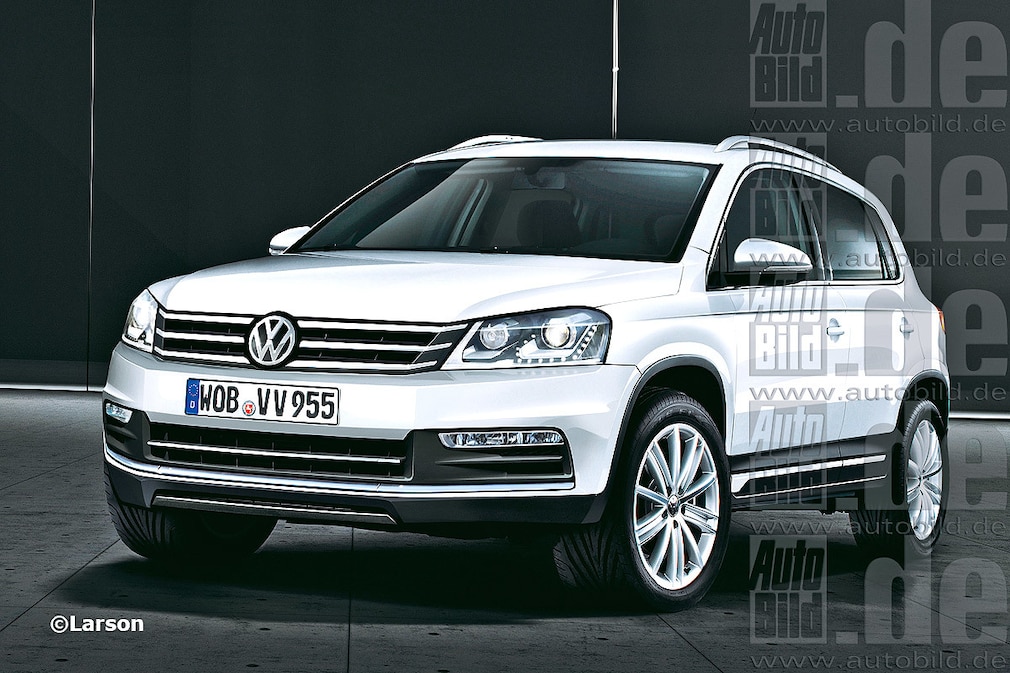 VW Tiguan Illustration