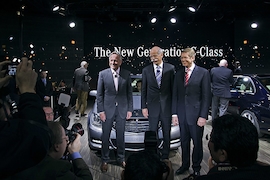 Dr. Joachim Schmidt, Dr. Dieter Zetsche und Dr. Thomas Weber