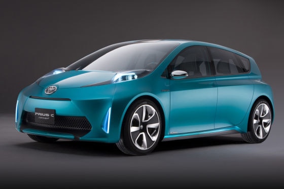 Toyota Prius c auf der Detroit Auto Show 2011