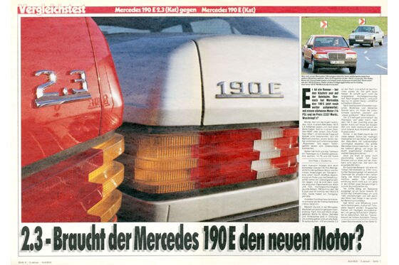 Mercedes 190 E 2.3