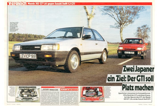 Mazda 323 Suzuki Swift