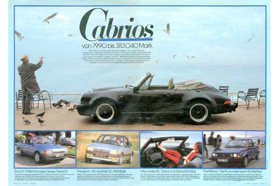 19 Cabrios im Überblick