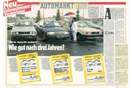 BMW 316, Mazda 929, Audi 80 CL