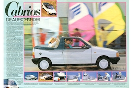 13 nach-gemachte Cabrios