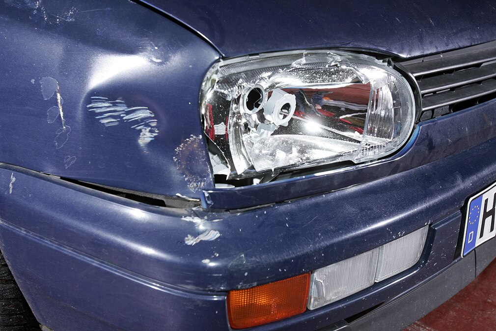 Blechschaden VW Golf III