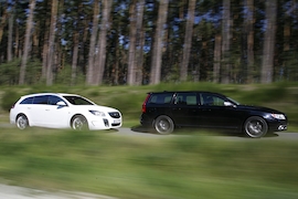 Opel Insignia Sports Tourer OPC Volvo V70 T6 AWD R-Design by Heico Sportiv Allradkombis mit Turbo-Sechszylinder