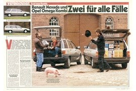Opel Omega Kombi Renault Nevada