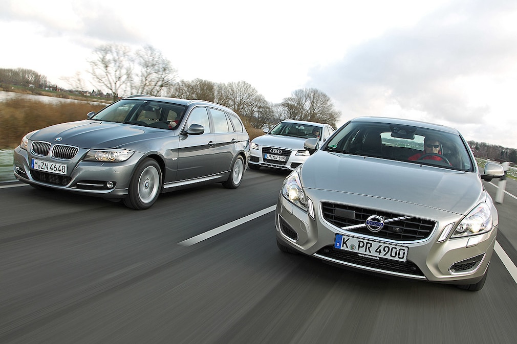 Audi A4 Avant BMW 3er Touring Volvo V60