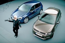 Karl Lagerfeld mit VW-Sondermodellen Style