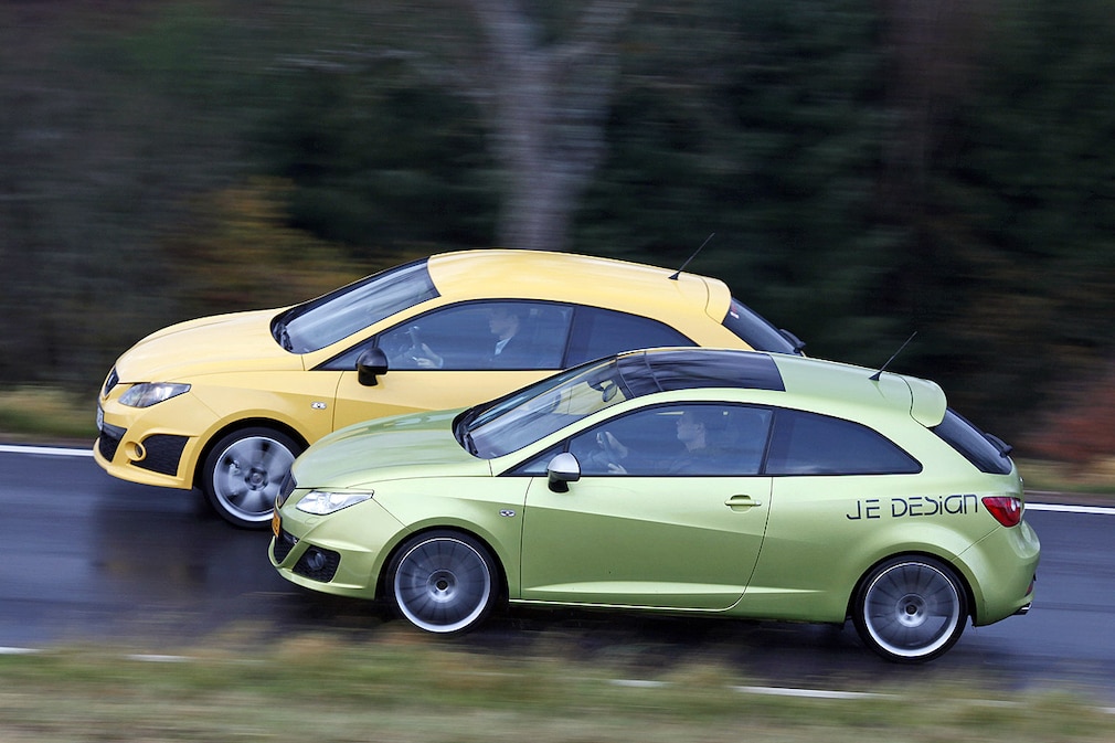 Seat Ibiza Cupra getunter Seat Ibiza FR TDI von JE Design