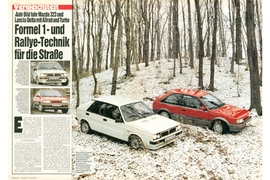 Mazda 323 Turbo 4WD 16V, Lancia Delta HF 4WD