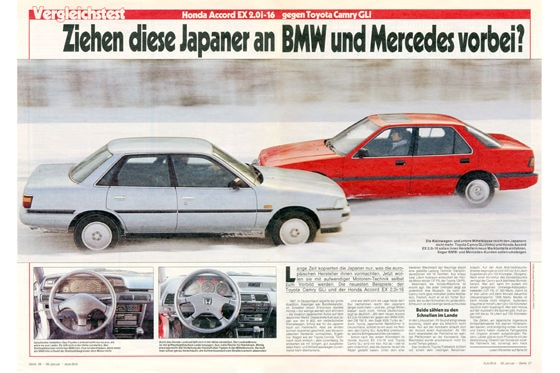 Honda Accord toyota Camry