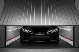 Toyota FT-86 II concept in einer Garage